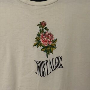 Urban Outfitters Oversized Nostalgic White Tee